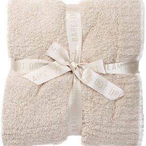 Barefoot Dreams CozyChic Rib Trim Throw